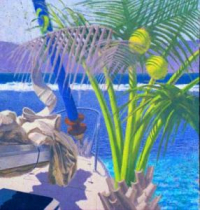 Antillean, 2000, 36” x 38”, Collection Bettina Peabody