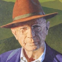 <p><span style="color:#000000;"><strong>Portrait of B.A. King</strong>, November 2002, acrylic on linen, Collection B.A. King</span></p>