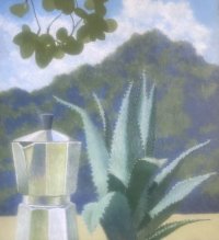 Landscape/Still Life, 2023, 19 1/2" x 18"